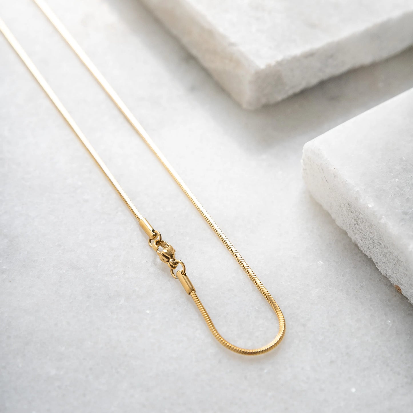 قلادة مرساة القوة + قلادة سلسلة الثعبان