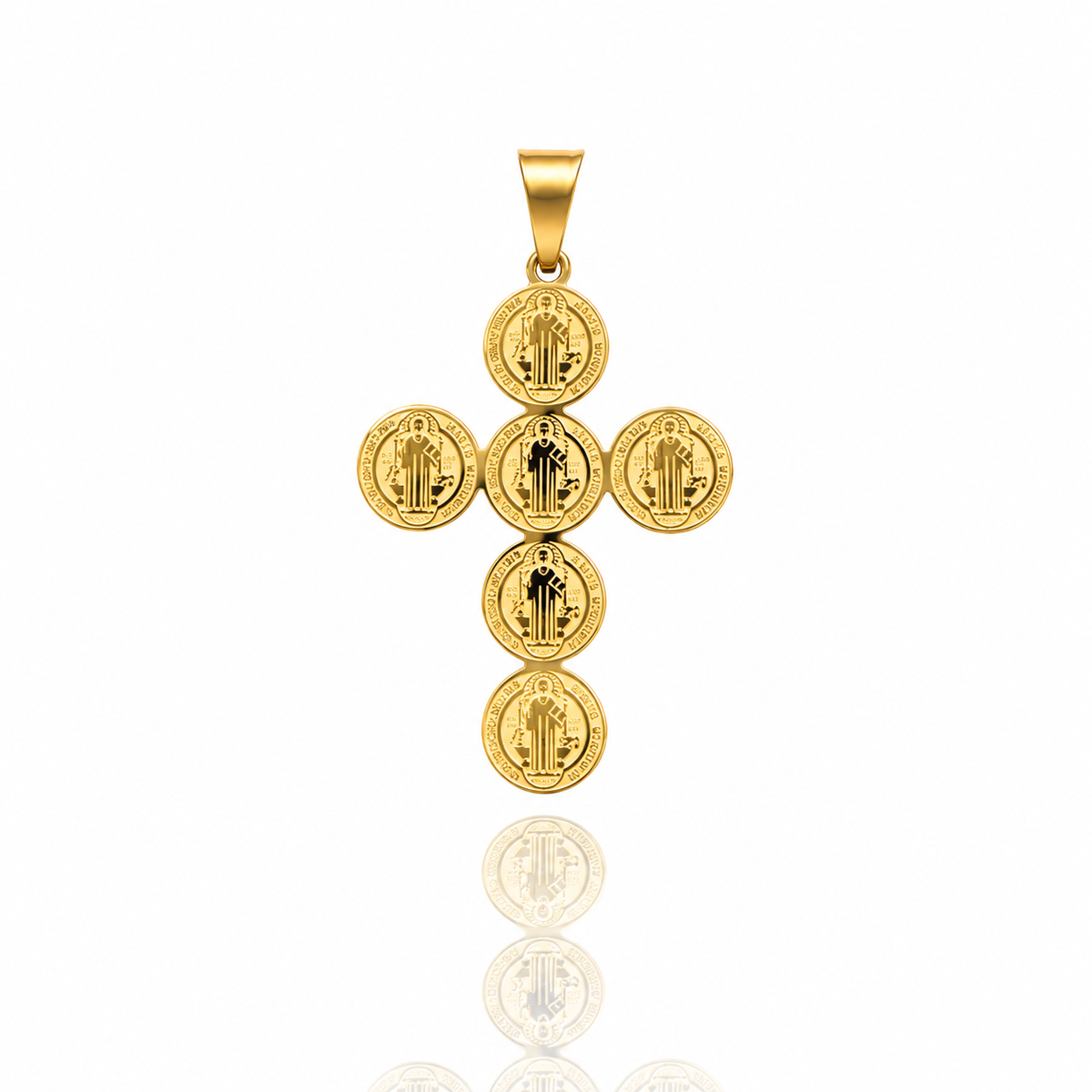 Rounded Cross Pendant