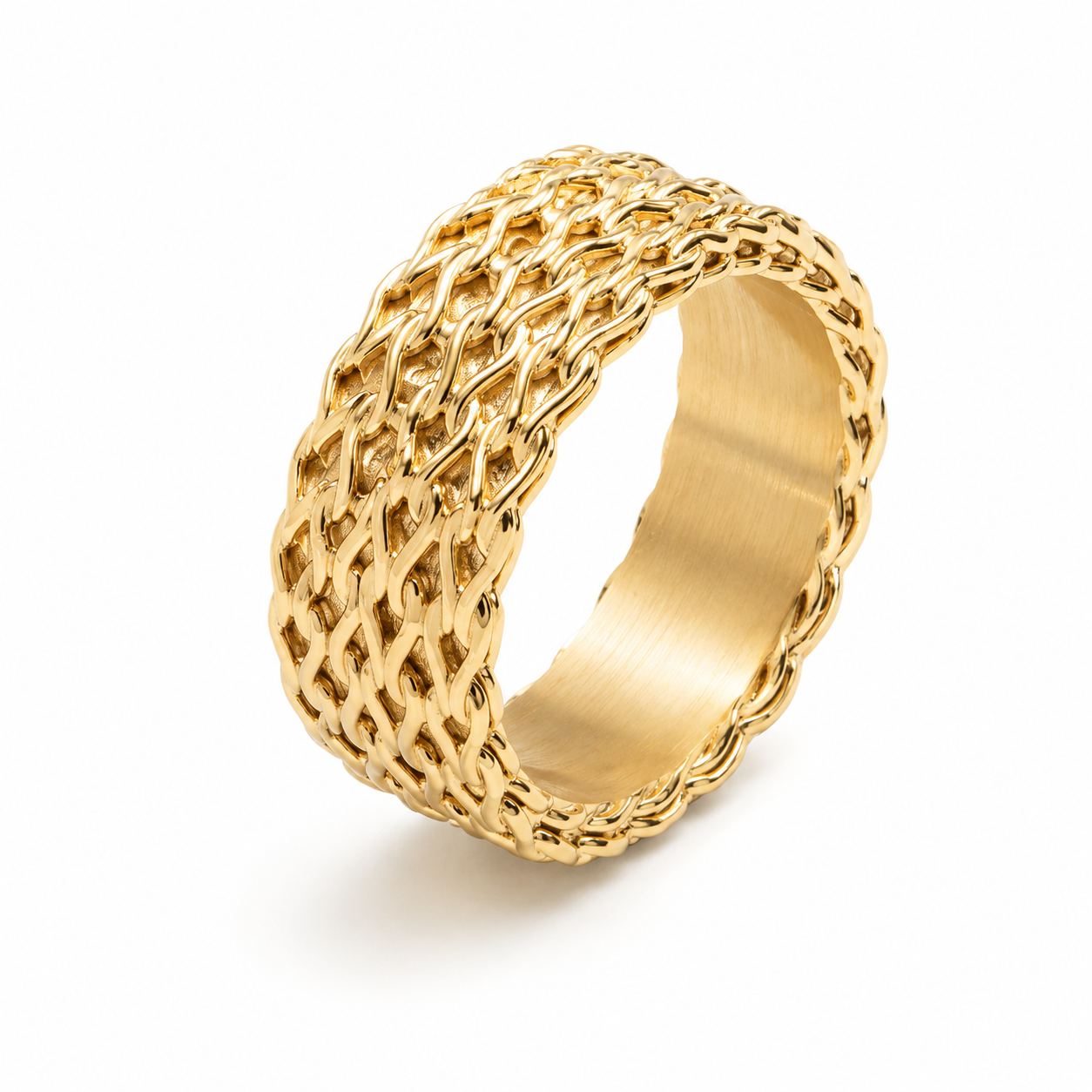 Woven Chain Ring