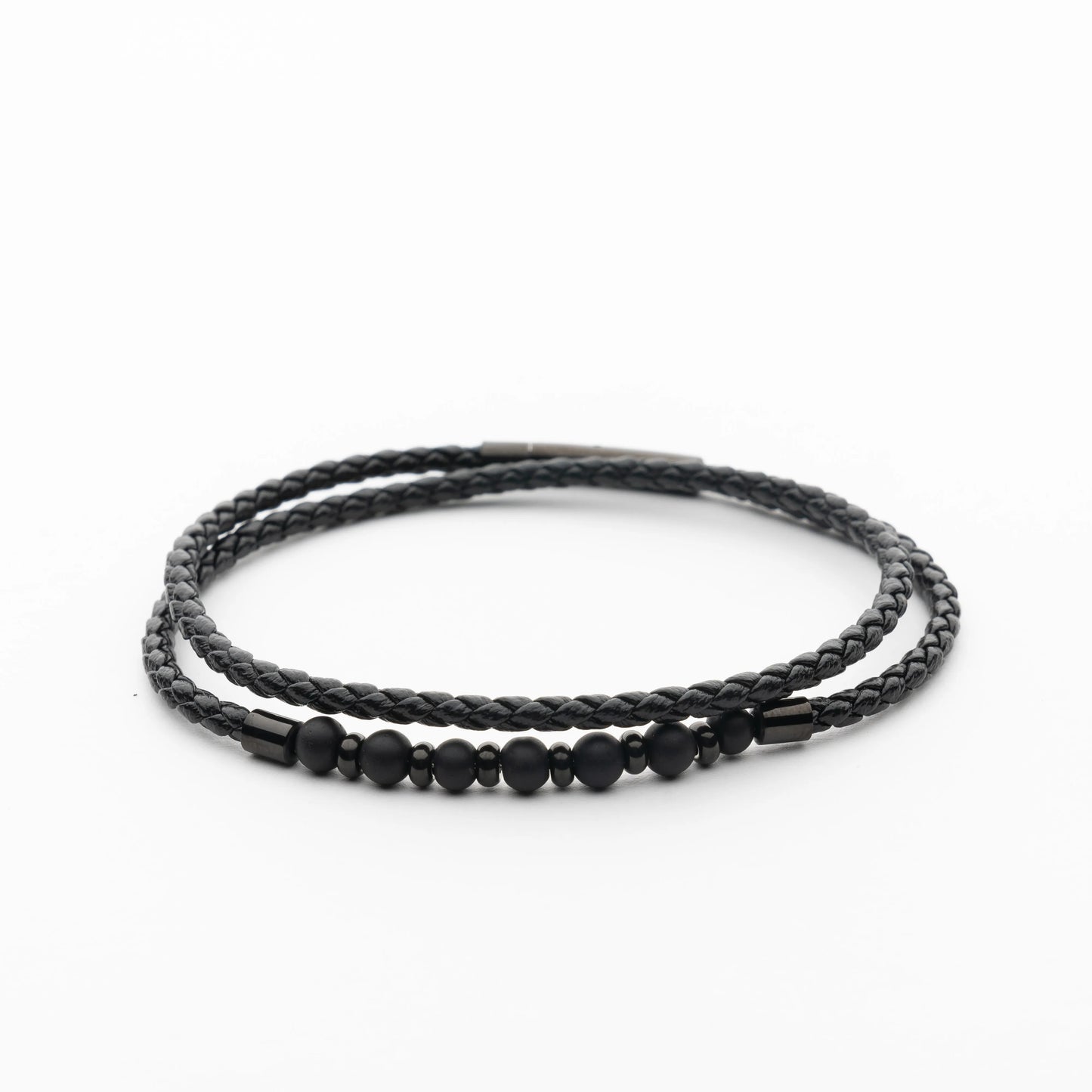 Onyx Bead Bracelet