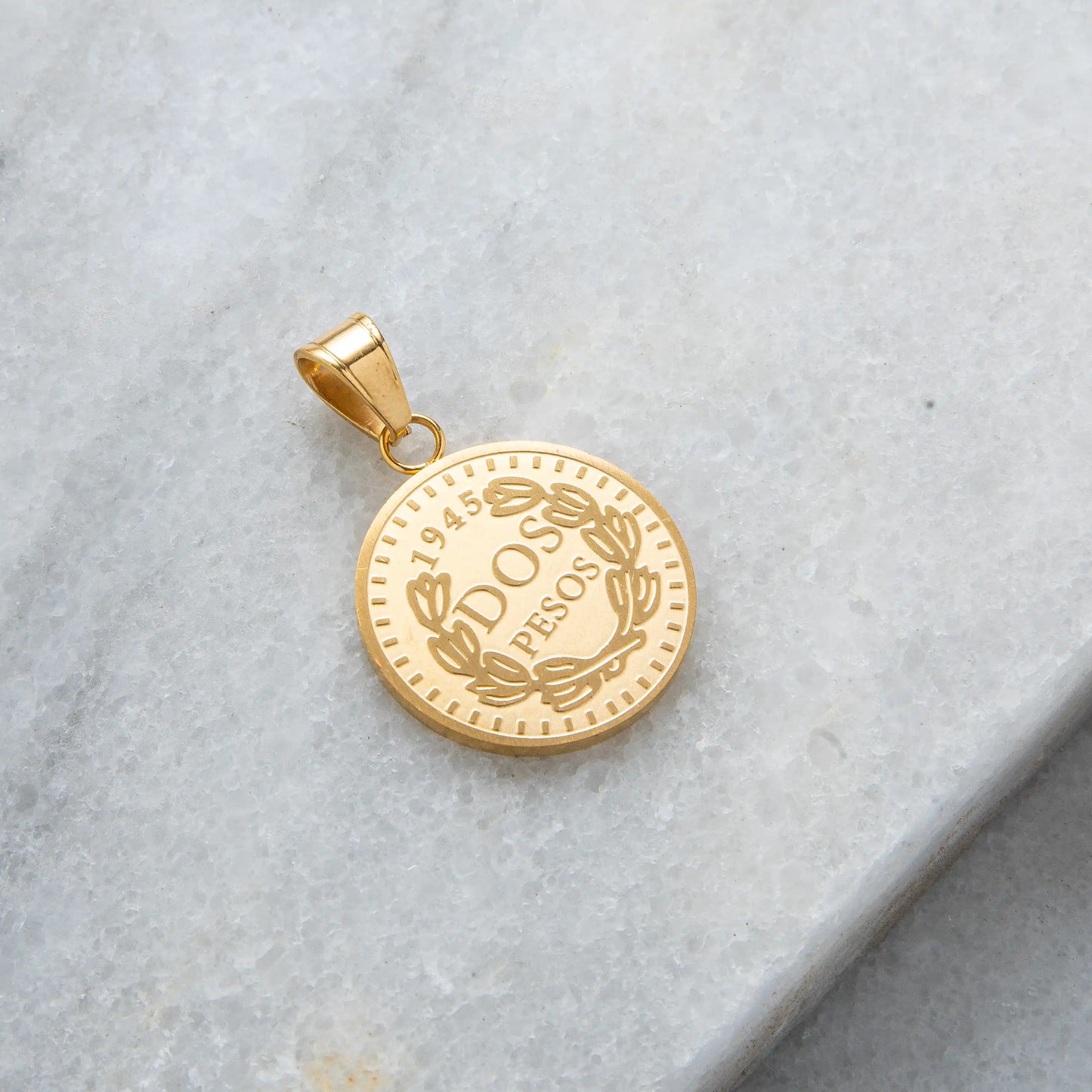 Queen Elizabeth II Coin Pendant