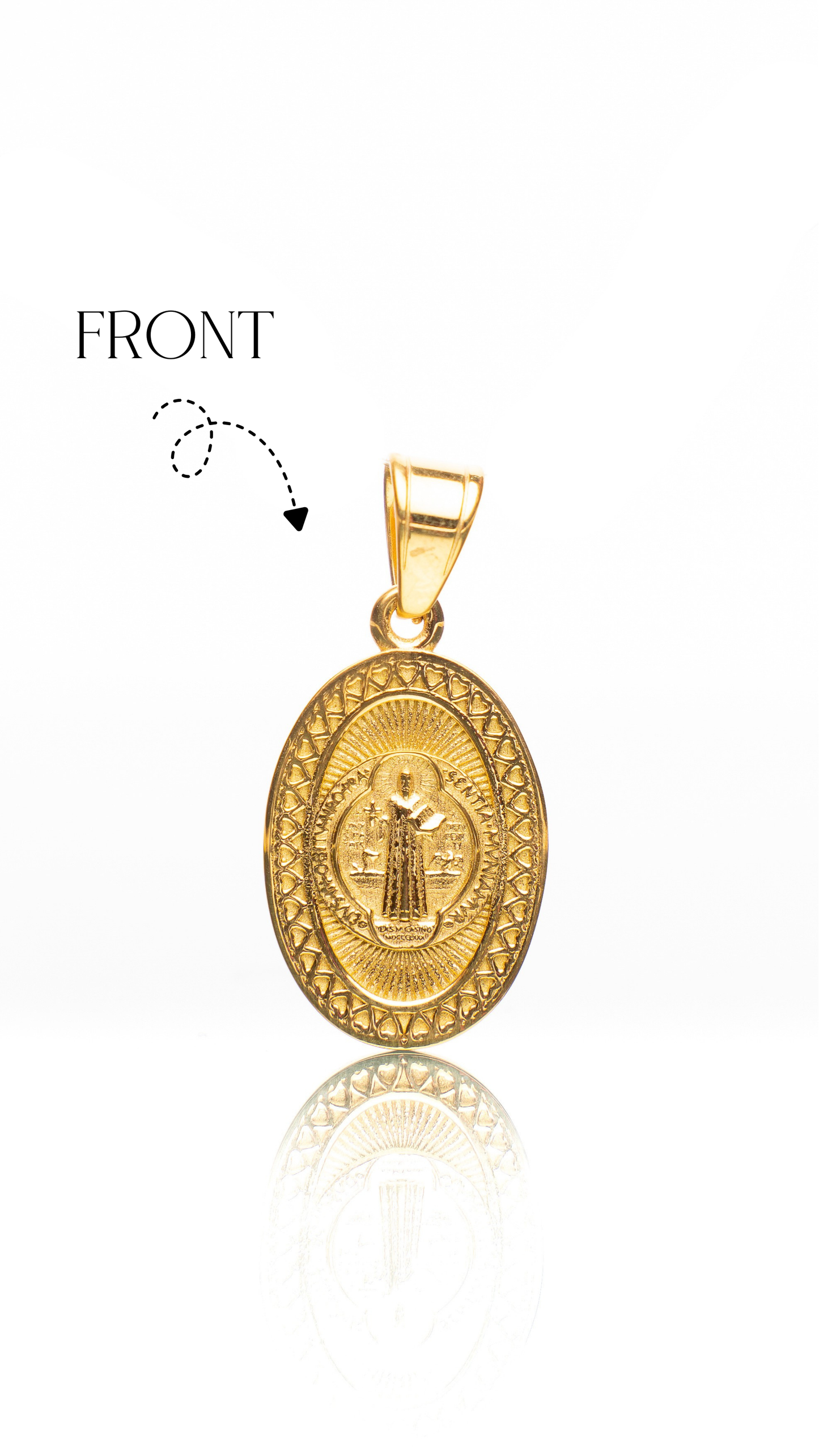 St. Benedict Shield Pendant
