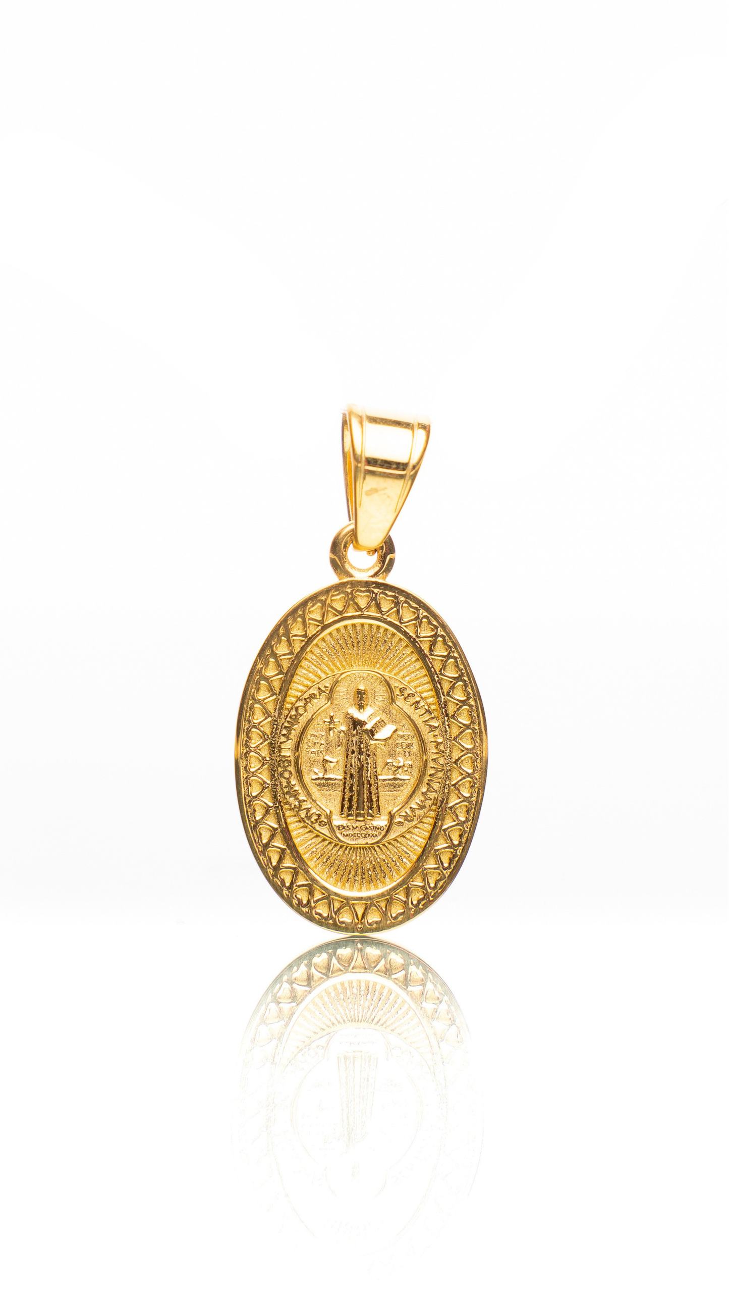 St. Benedict Shield Pendant