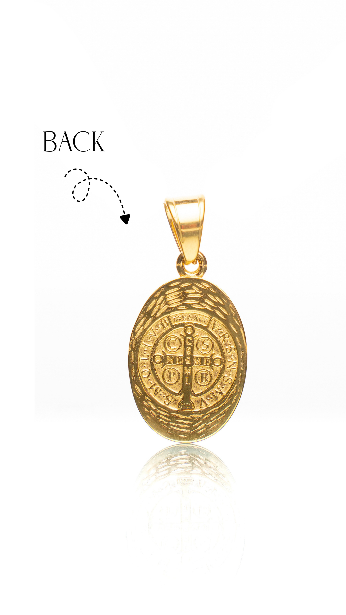 St. Benedict Shield Pendant