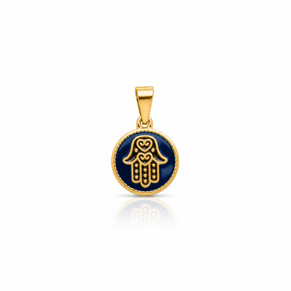 Hamsa blue Pendant