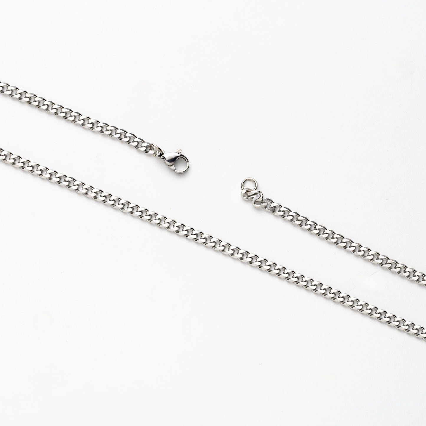 (3 mm) Curb Chain Necklace